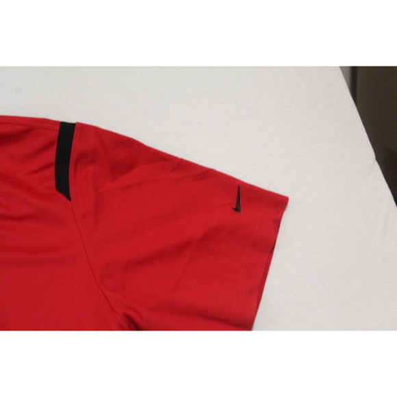 Nike Men Dri Fit Polo Shirt Red Active Size XL - Picture 3 of 8
